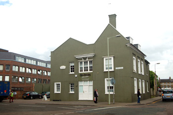 The junction of Saint Cuthbert's Street and Lurke Street May 2009